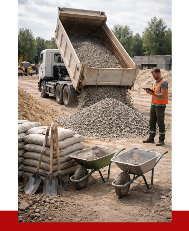 Доставка нерудных материалов в Иваново от 1240 руб. | ПРОНЕРУДВнв