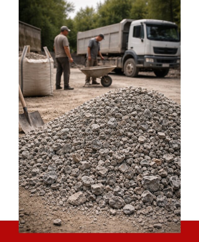 Гранитный щебень фракция 20-40 в Иваново от 3306 руб. ПРОНЕРУДВнв