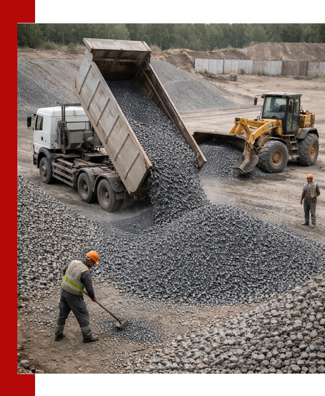 Щебень габбро-диабаз фр. 5-20 с доставкой в Иваново