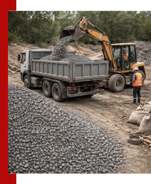 Доставка гравийного щебня в Иваново оптом и в розницу