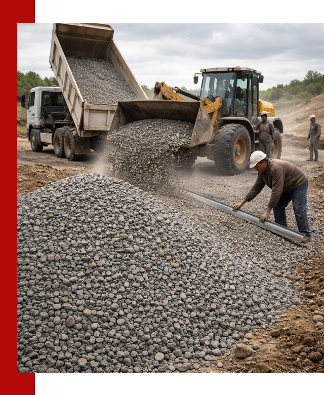 Гравийный щебень фракция 5-20 с доставкой в Иваново