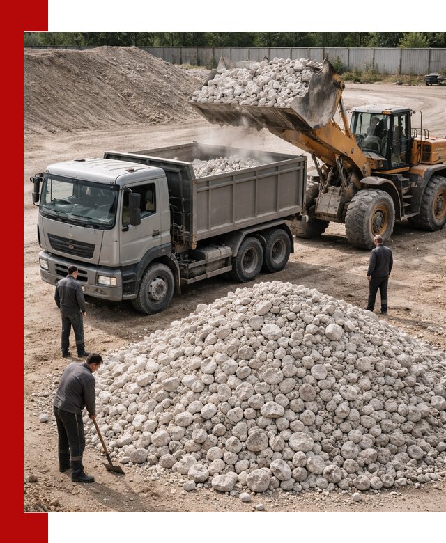 Известняковый щебень фракция 70–150 с доставкой в Иваново