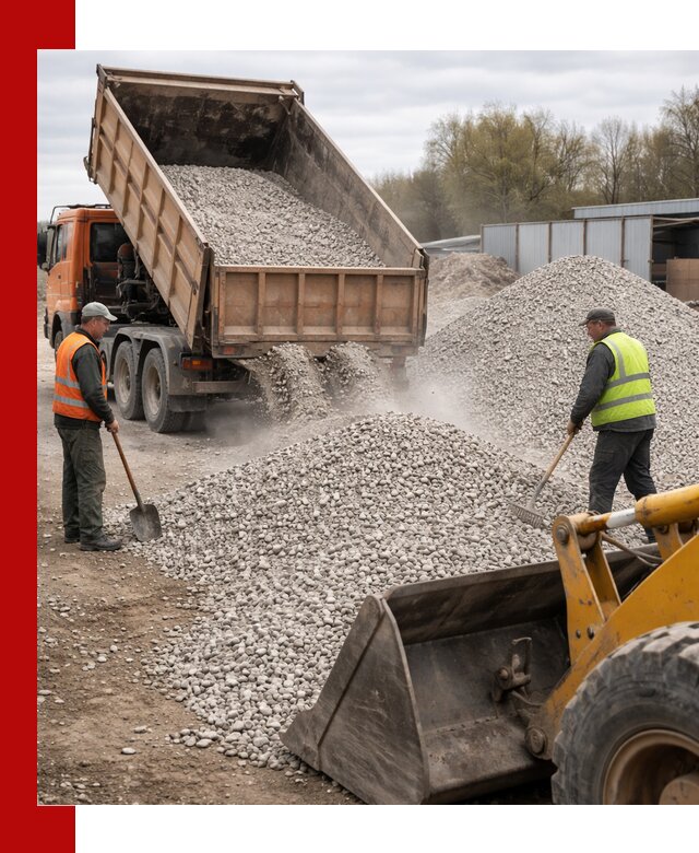 Доломитовый щебень фракции 5-20 с доставкой в Иваново