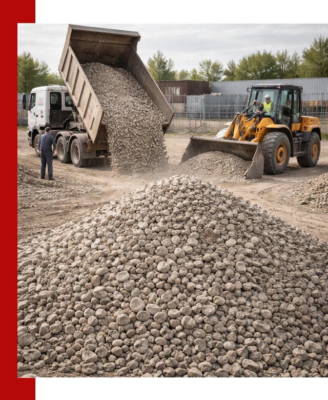 Доломитовый щебень фракции 20–41 с доставкой в Иваново