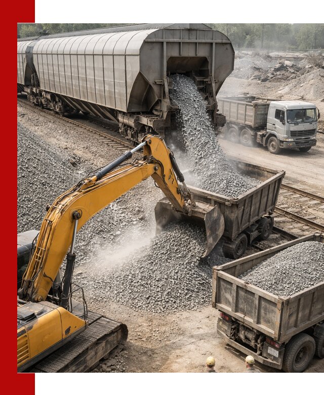 Доставка железнодорожного щебня в Иваново крупными партиями быстрого отгруза