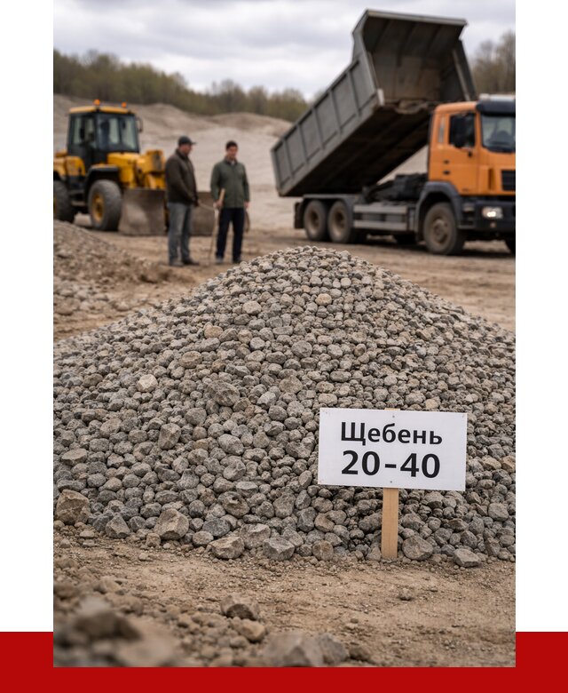 Бетонный щебень фракция 20-40 в Иваново от 2531 р. | ПРОНЕРУДВнв