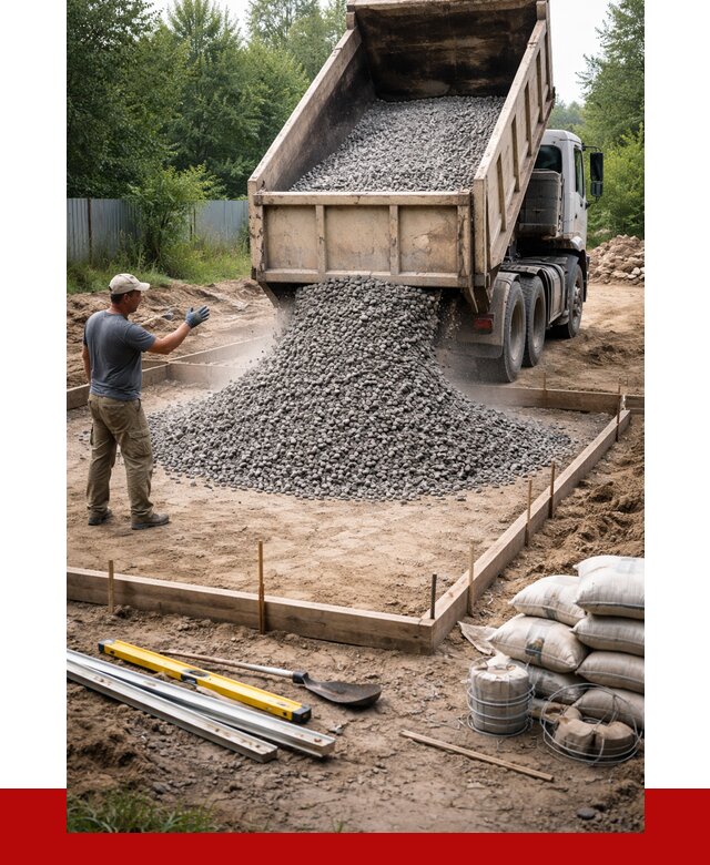 Купить щебень для фундамента в Иваново от 4649 р. | ПРОНЕРУДВнв