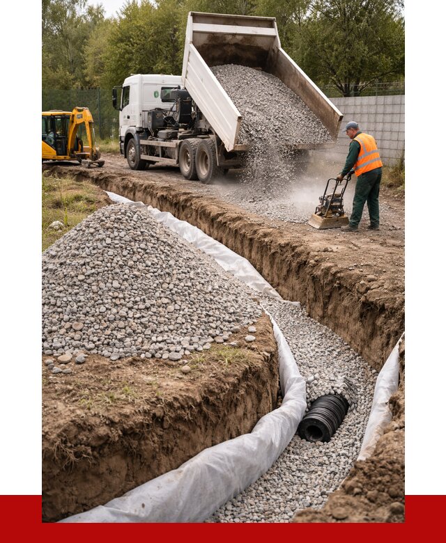 Щебень для дренажа в Иваново от 1911 р., ПРОНЕРУДВнв доставка