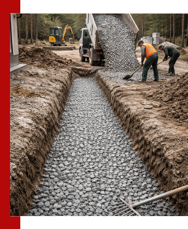 Щебень для дренажа с доставкой в Иваново высокого качества