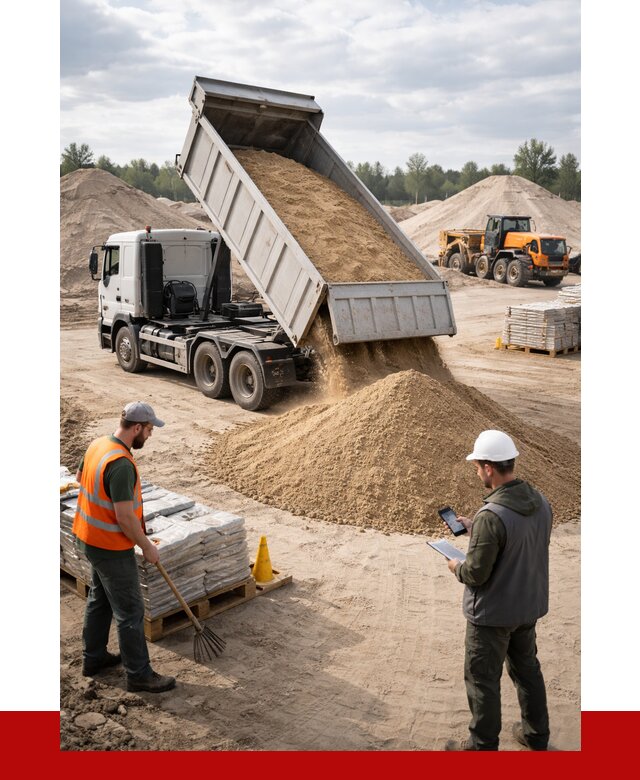Карьерный песок с доставкой в Иваново от 3720 р. ПРОНЕРУДВнв