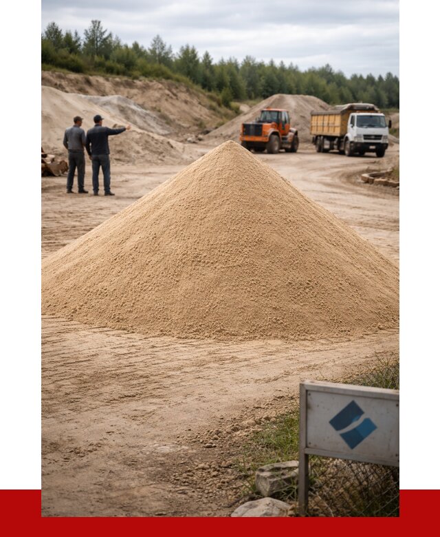 Карьерный песок навалом в Иваново от 1860 р. | ПРОНЕРУДВнв