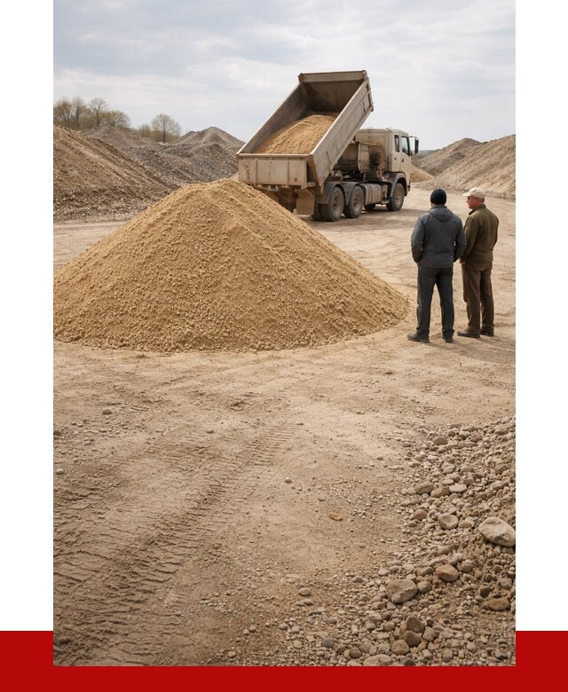 Карьерный песок крупнозернистый в Иваново от 8782 р | ПРОНЕРУДВнв