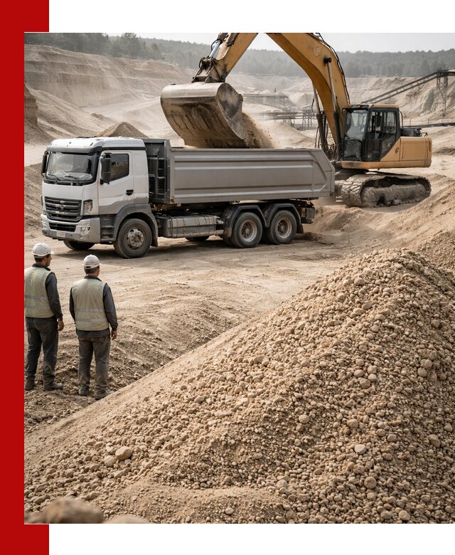 Карьерный крупнозернистый песок с доставкой в Иваново