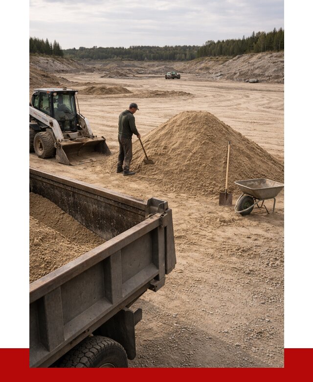 Карьерный песок среднезернистый в Иваново, от 2273 р. ПРОНЕРУДВнв