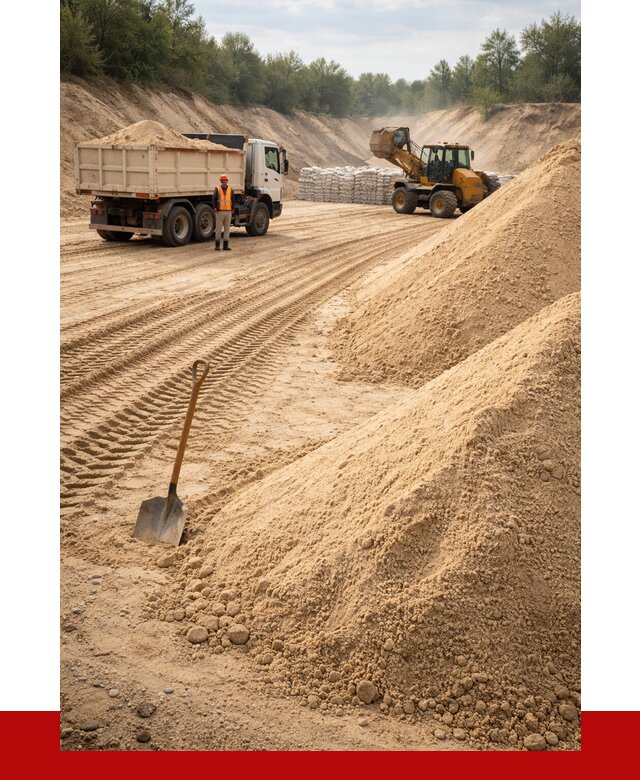 Карьерный песок мелкозернистый в Иваново от 9299 р. | ПРОНЕРУДВнв