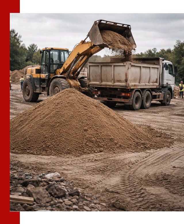 Доставка речного песка навалом в Иваново быстро и выгодно