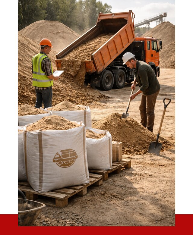 Строительный песок в Иваново от 2273 р. с доставкой, ПРОНЕРУДВнв