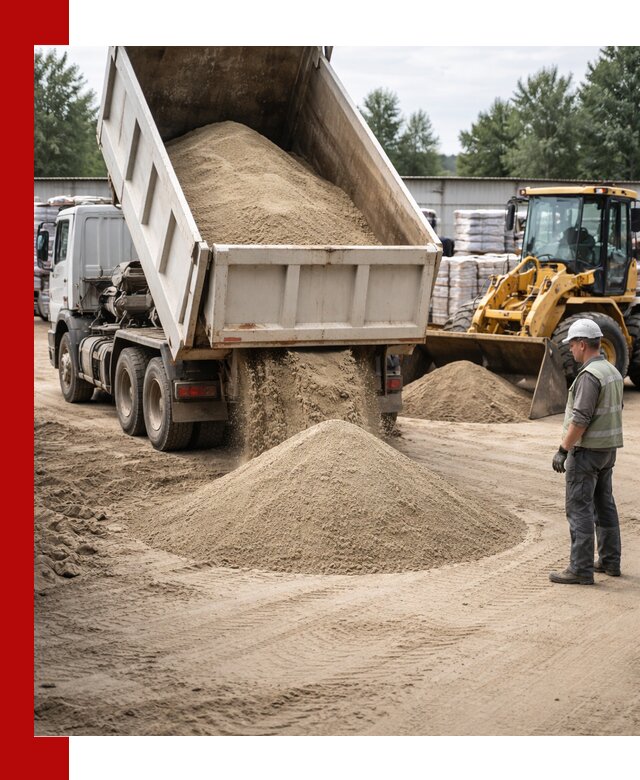 Поставка и доставка песка для бетона в Иваново