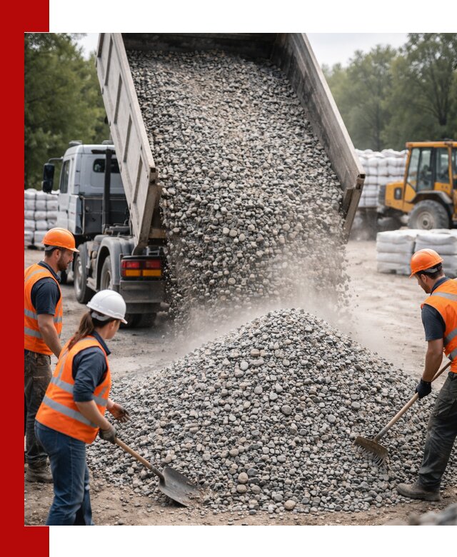 Доставка гравия и камня в Иваново оптом и в розницу
