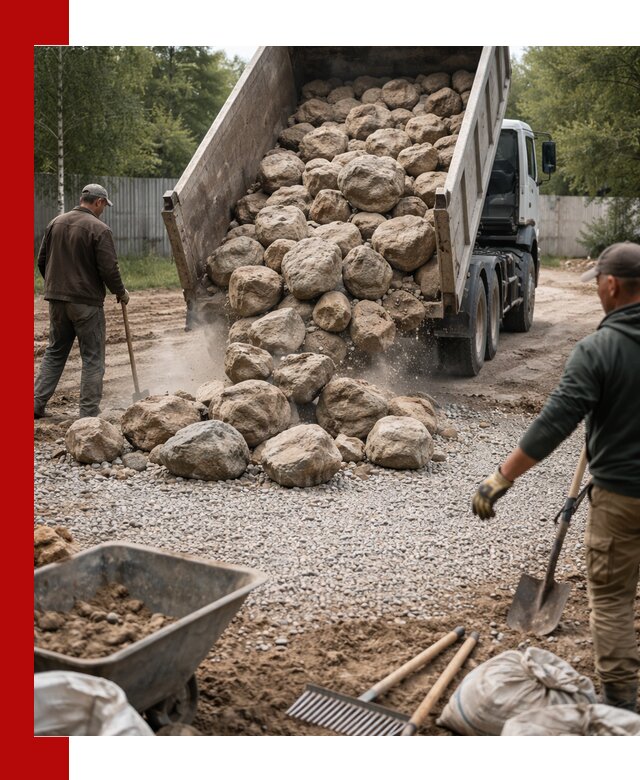 Доставка и укладка булыжника в Иваново