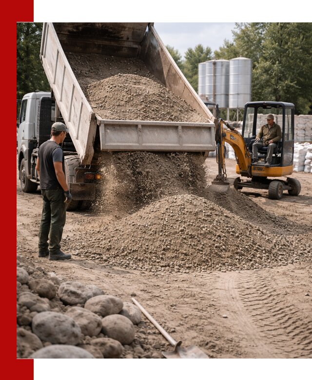 Доставка ПГС С3 в Иваново самосвалами и миксерами