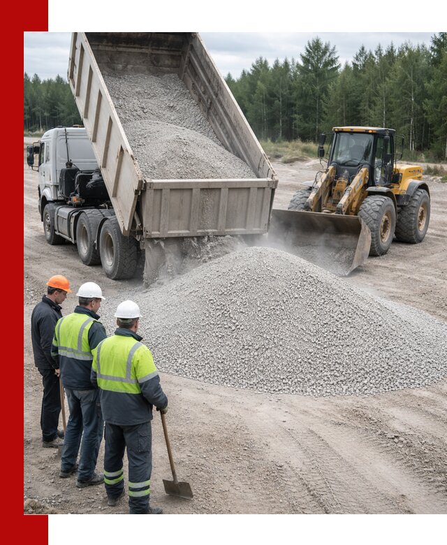 Известняковый отсев 0-5 доставка в Иваново быстро и выгодно