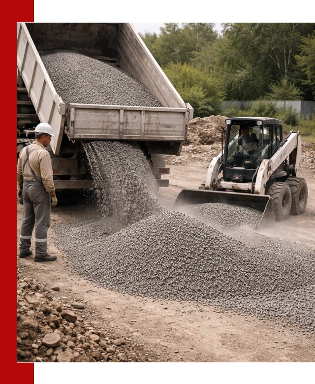 Доставка гравийного отсева 0-5 в Иваново оптом и в розницу