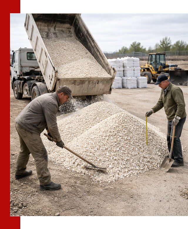 Мраморная крошка с доставкой и разгрузкой в Иваново