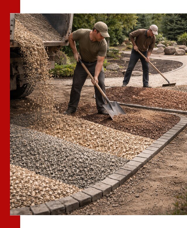 Декоративная крошка для ландшафта в Иваново — продажа и доставка