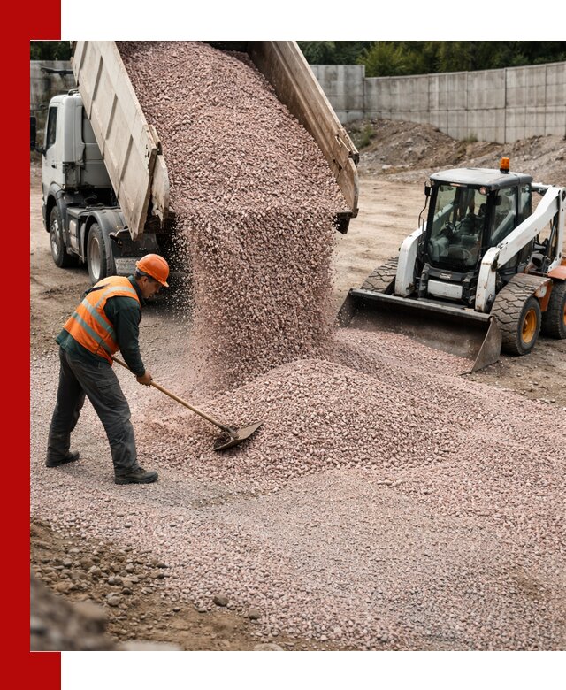 Крошка розовый гранит с доставкой в Иваново от производителя