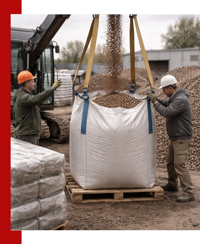 Керамзит в биг-бегах с доставкой в Иваново