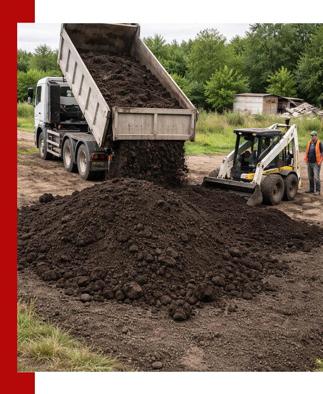 Поставка плодородной земли с доставкой самосвалом в Иваново