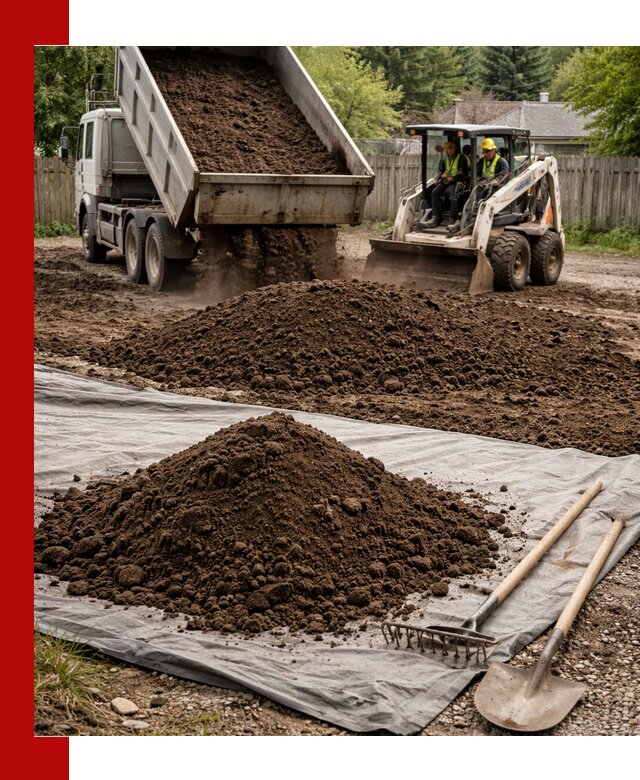 Грунт для отсыпки участка с доставкой в Иваново