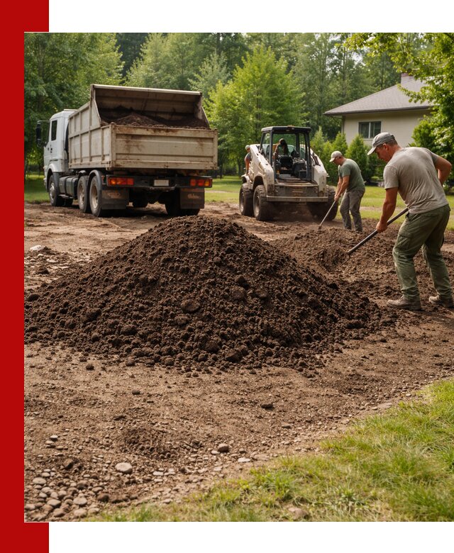 Доставка и укладка грунта для газона в Иваново