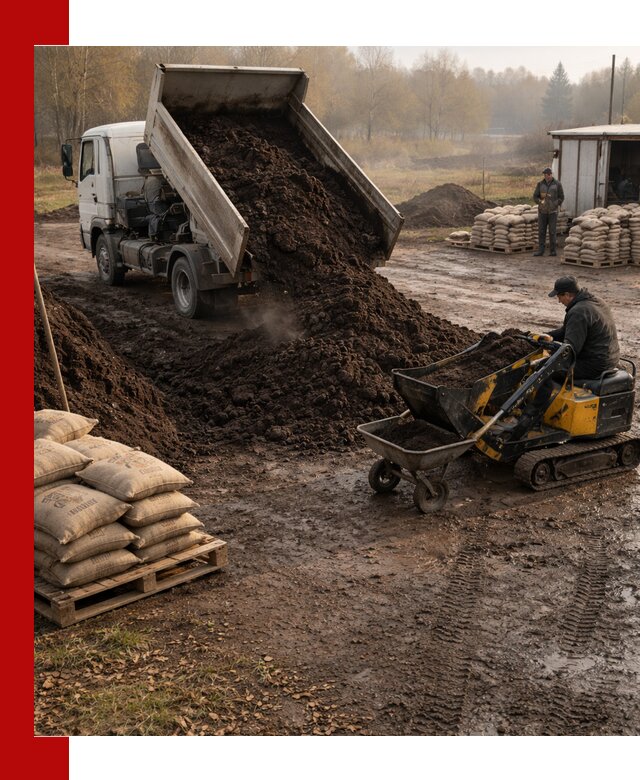 Кислый торф в доставке по выгодным ценам в Иваново