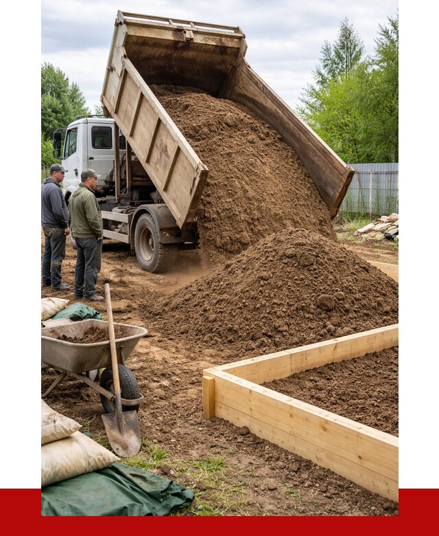 Торфо песчаная смесь в Иваново с доставкой от 1911 р. | ПРОНЕРУДВнв
