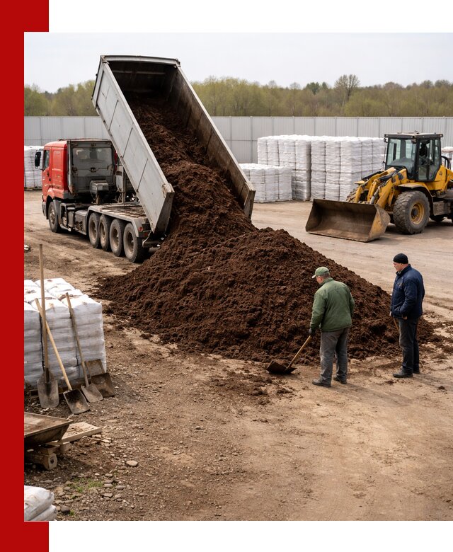 Доставка торфяных смесей оптом и в розницу в Иваново