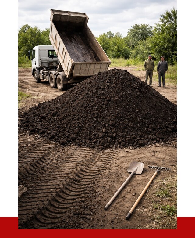 Купить чернозем навалом в Иваново от 1240 р. за куб | ПРОНЕРУДВнв