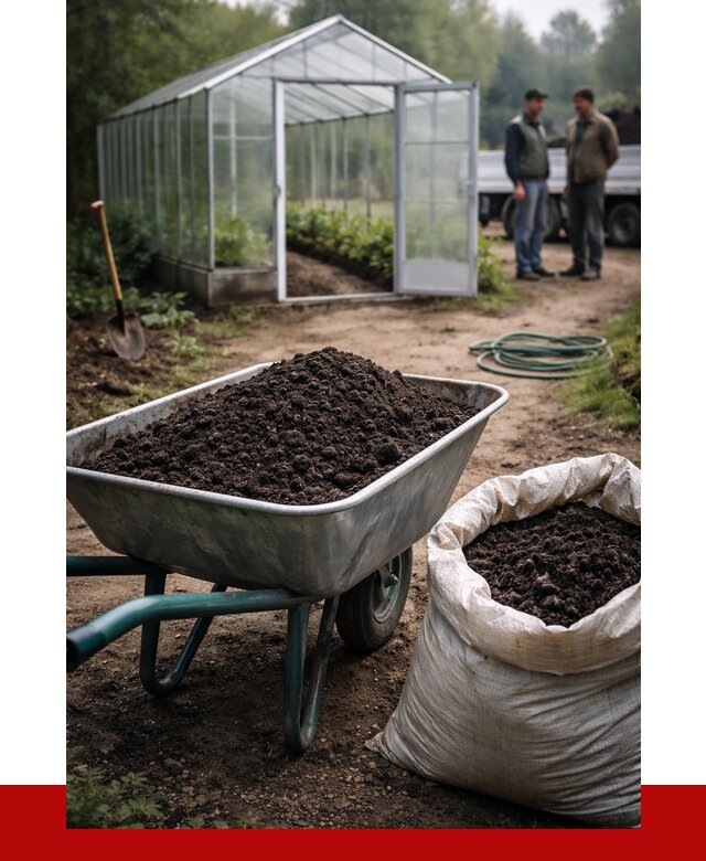 Чернозем для теплицы в Иваново с доставкой от 1550 р. | ПРОНЕРУДВнв