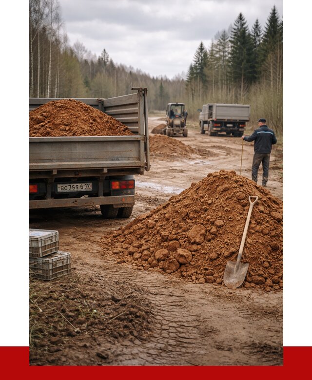 Глина и суглинки в Иваново от 4649 р. за куб | ПРОНЕРУДВнв