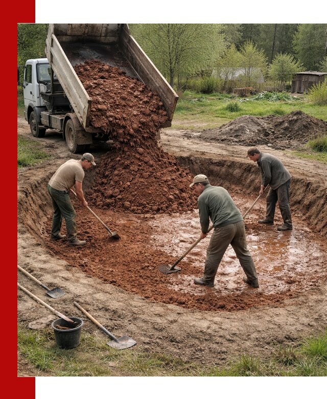 Купить качественную глину для пруда в Иваново
