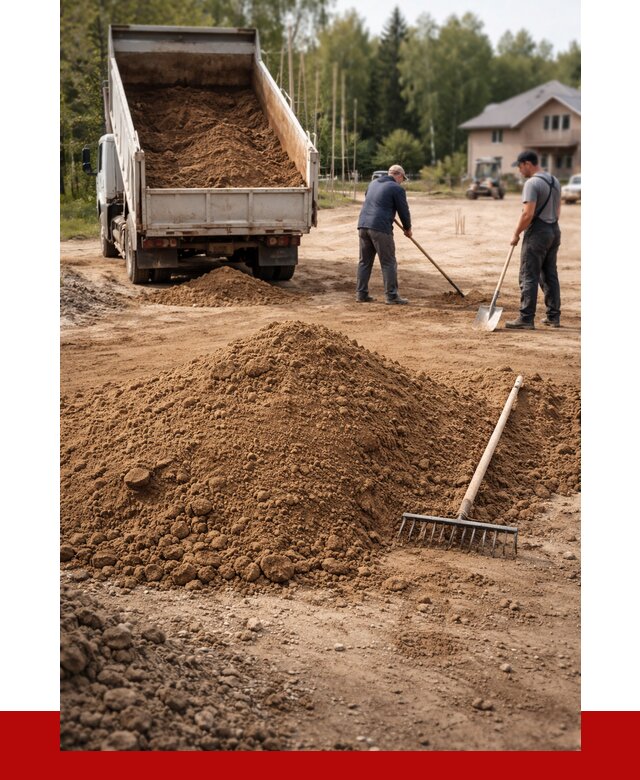 Суглинок для планировки в Иваново с доставкой от 4339 р. | ПРОНЕРУДВнв