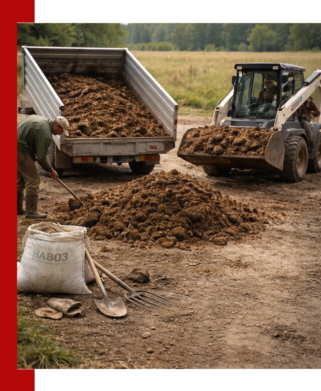 Доставка конского навоза в Иваново с разгрузкой и доставкой на объект