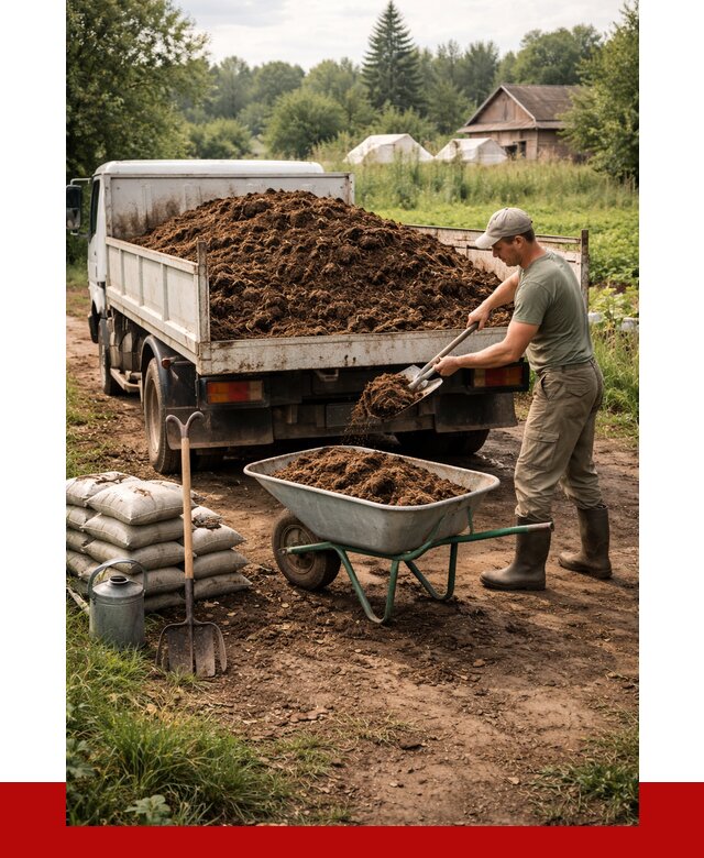 Купить коровий навоз с доставкой в Иваново от 1860 р. | ПРОНЕРУДВнв