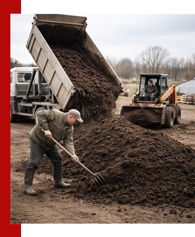 Доставка и продажа перегноя в Иваново быстро и дешево