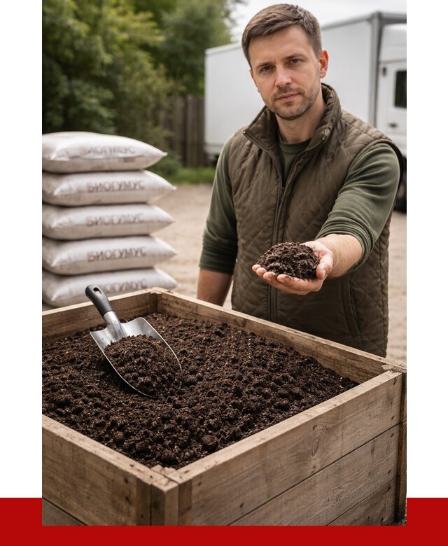 Купить биогумус в Иваново с доставкой от 8782 р. за куб | ПРОНЕРУДВнв