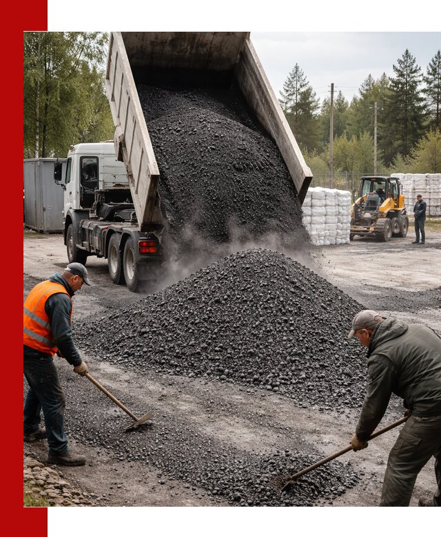 Доставка и продажа асфальтного гранулята в Иваново