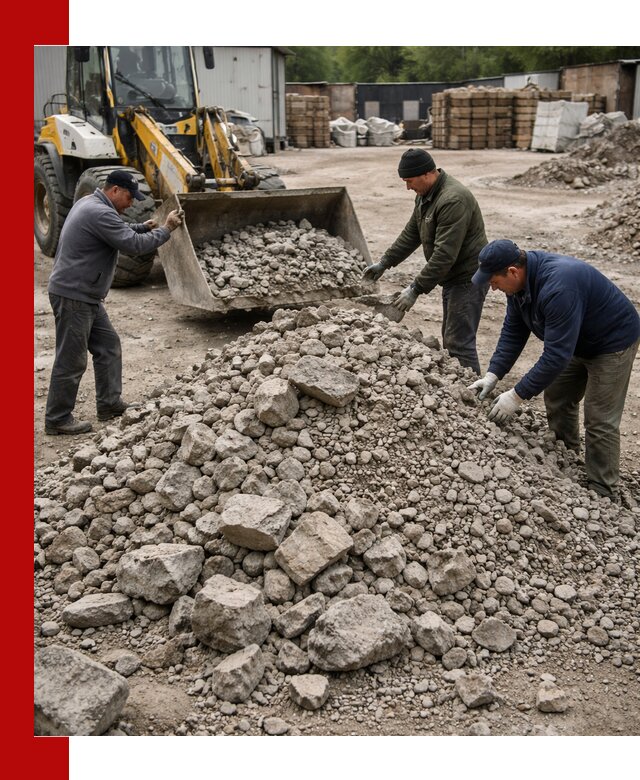 Демонтаж и вывоз бой бетона в Иваново