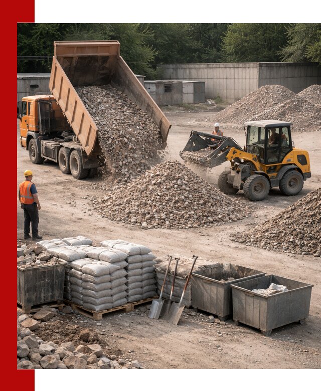 Вторичные материалы для отсыпки в Иваново — поставка и доставка