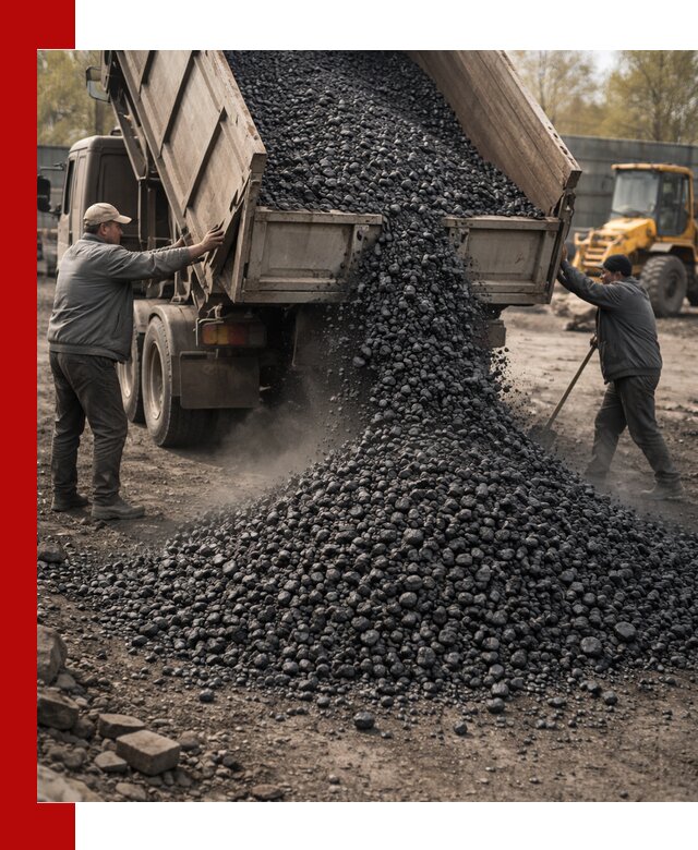 Доставка угля семечка самосвалами в Иваново